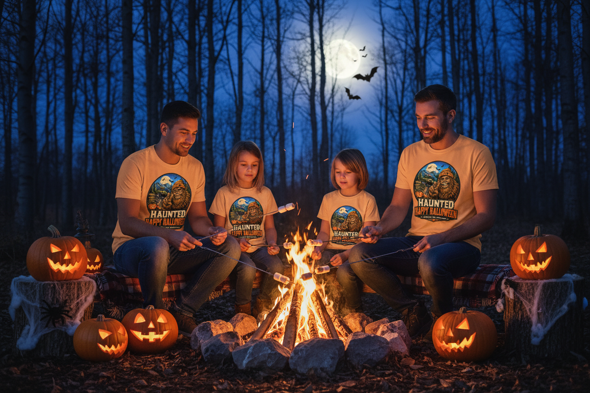 Campfire Lifestyle Mockup