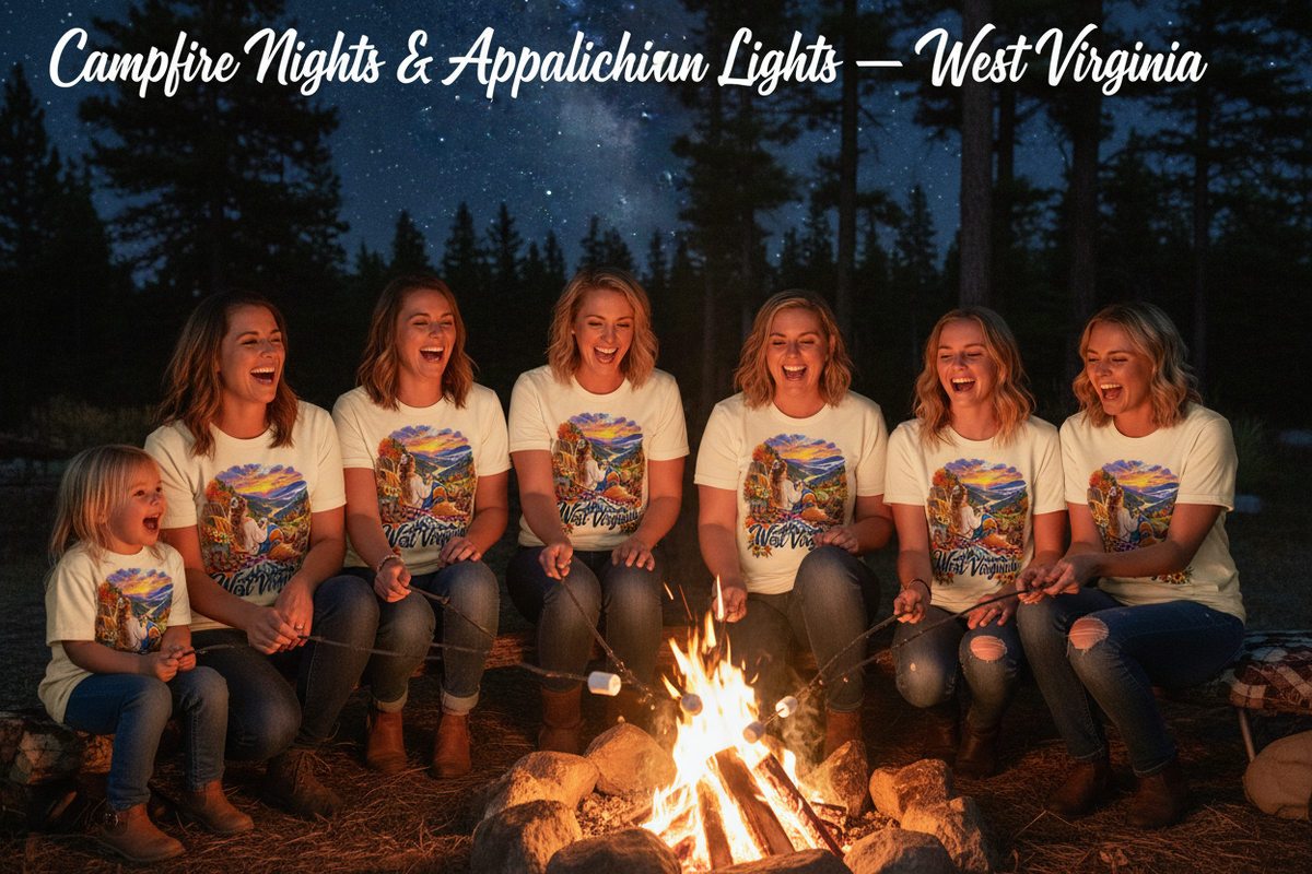 Campfire Lifestyle Mockup