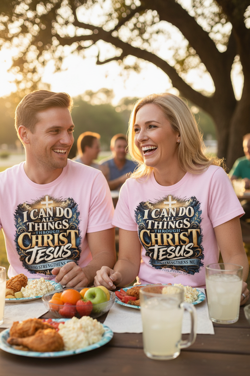 Church Picnic Couple