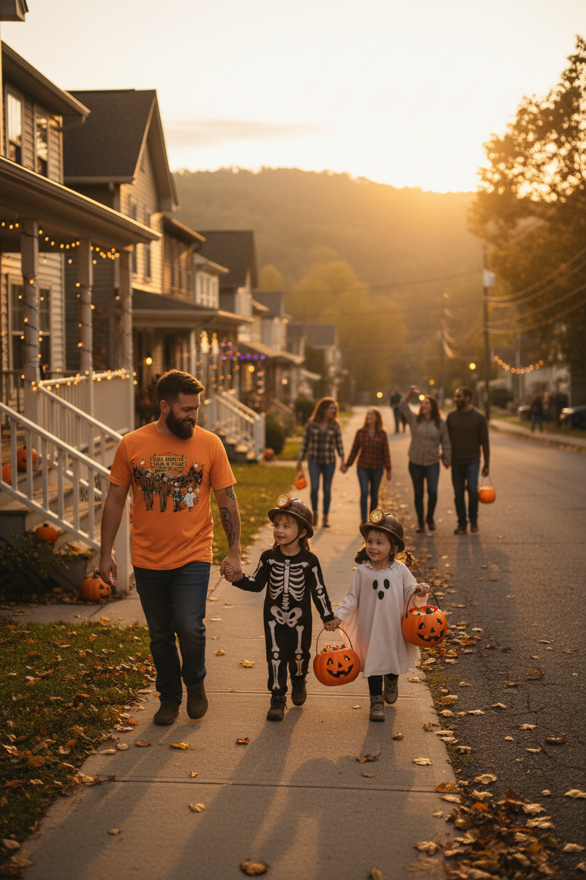 Coal Country Trick or Treat Lifestyle Mockup