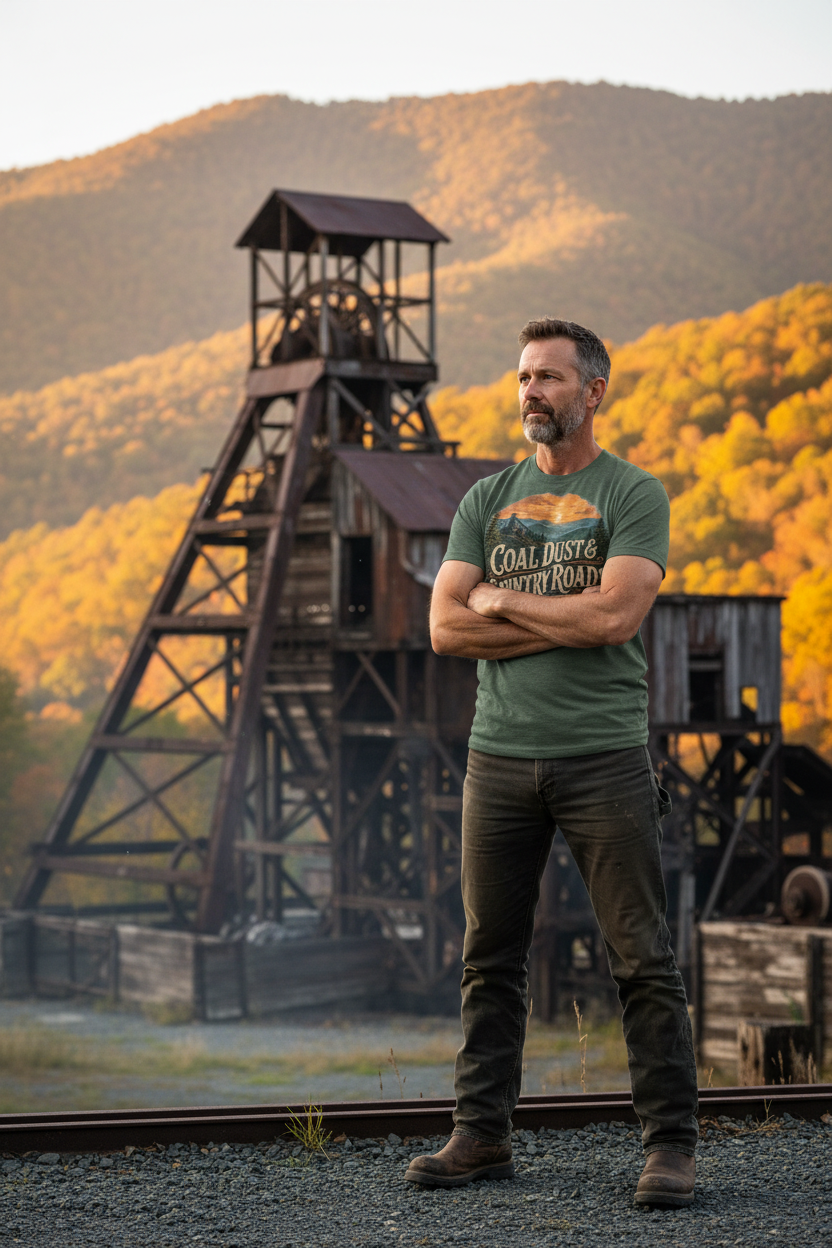 Coal Dust & Country Roads Lifestyle Mockup