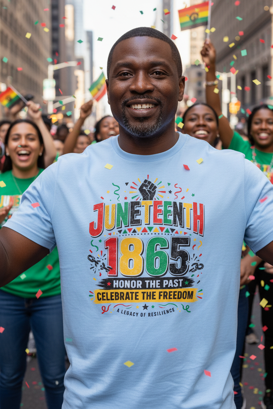 Dad at Juneteenth Parade