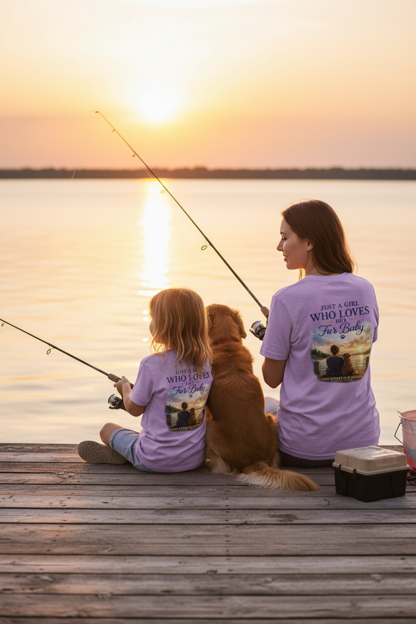 Dock Fishing - Purple
