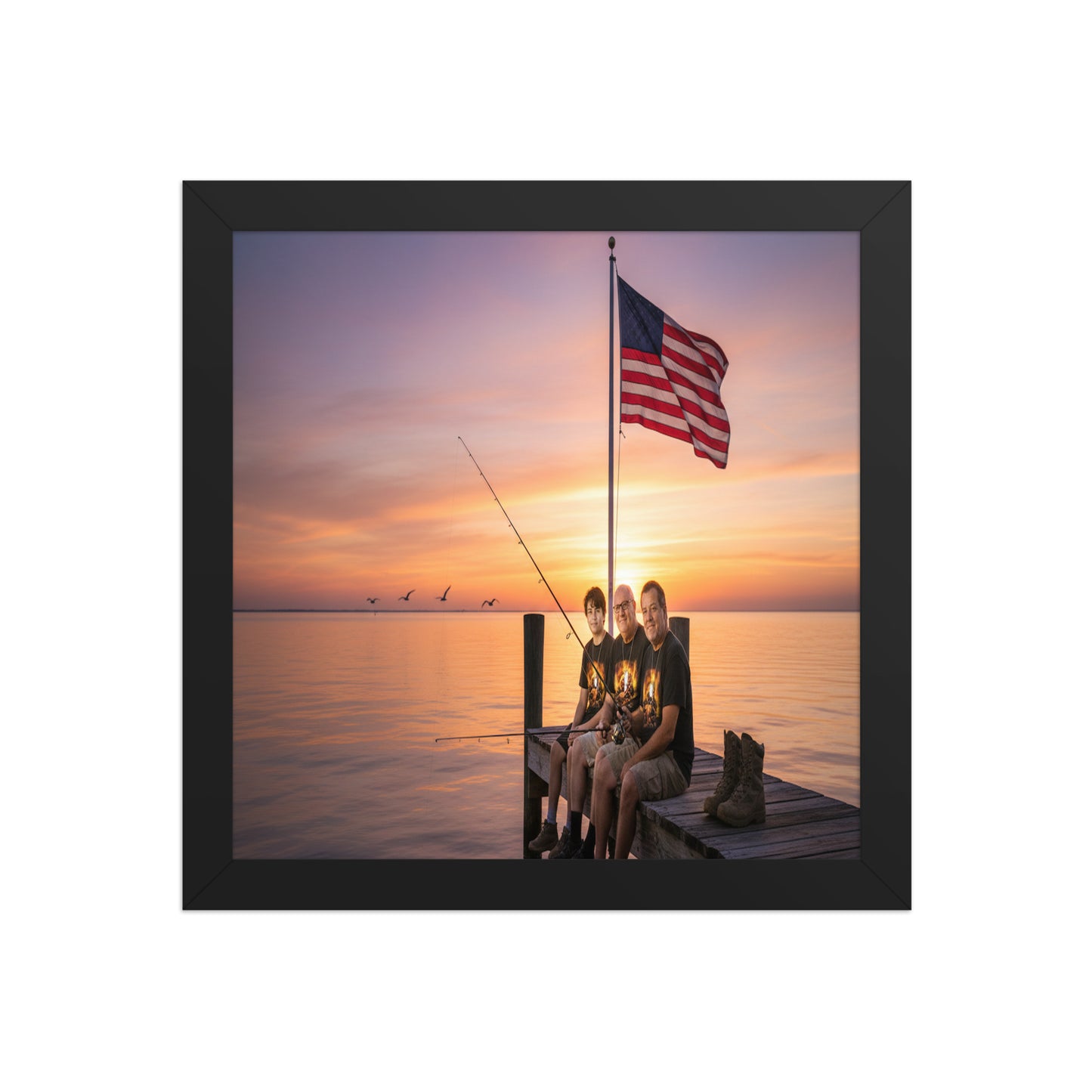 Faith to Freedom Christian Military T-Shirt | Faith-Based Apparel