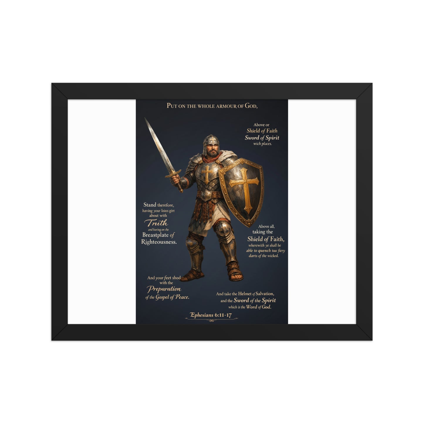 Faith to Freedom Christian Military T-Shirt | Faith-Based Apparel