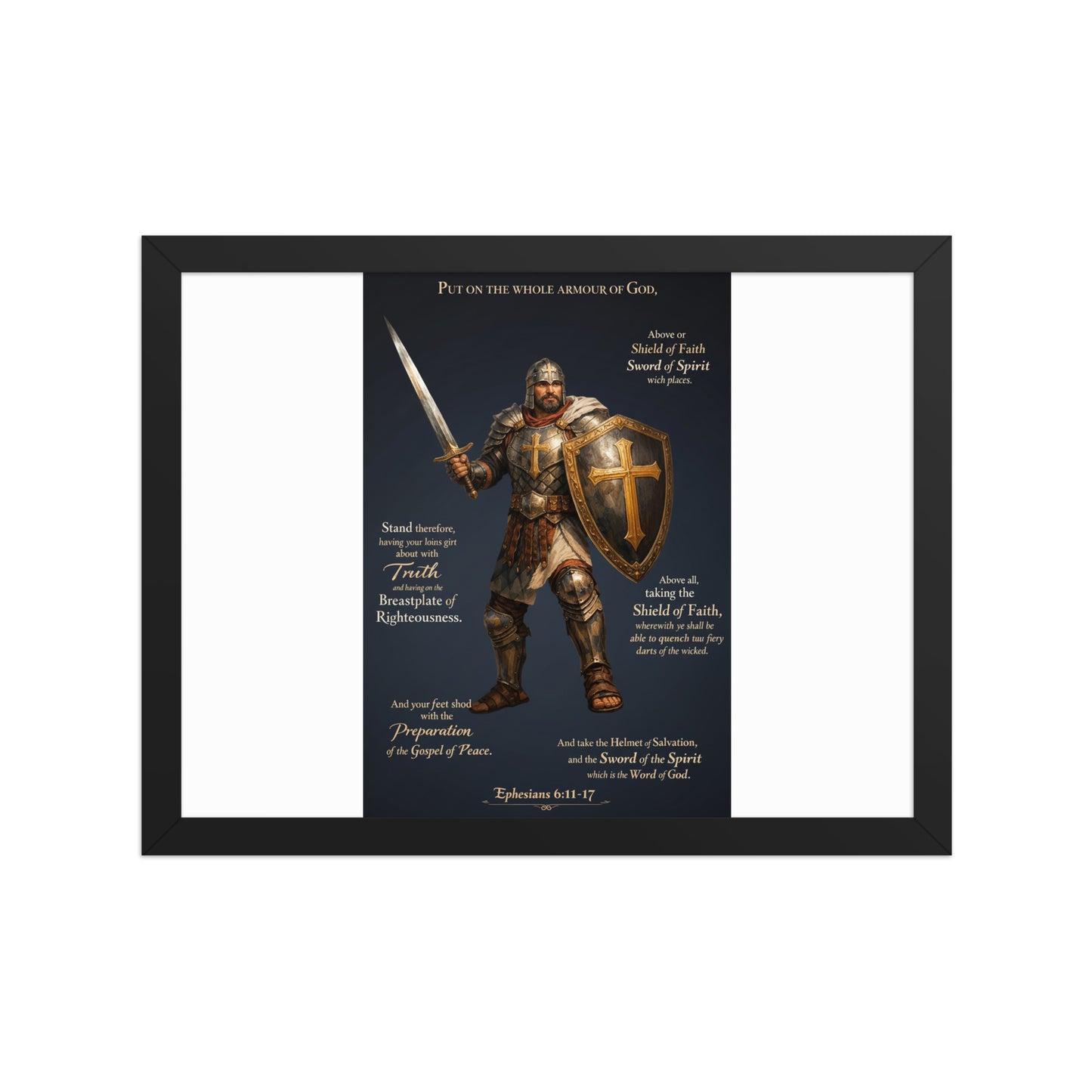 Faith to Freedom Christian Military T-Shirt | Faith-Based Apparel