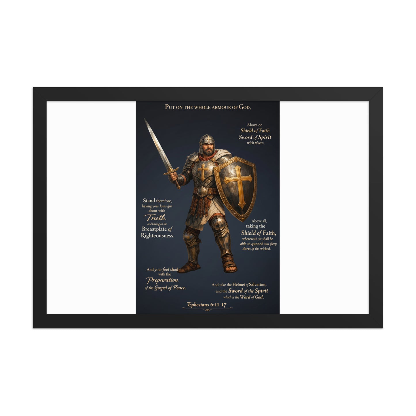 Faith to Freedom Christian Military T-Shirt | Faith-Based Apparel