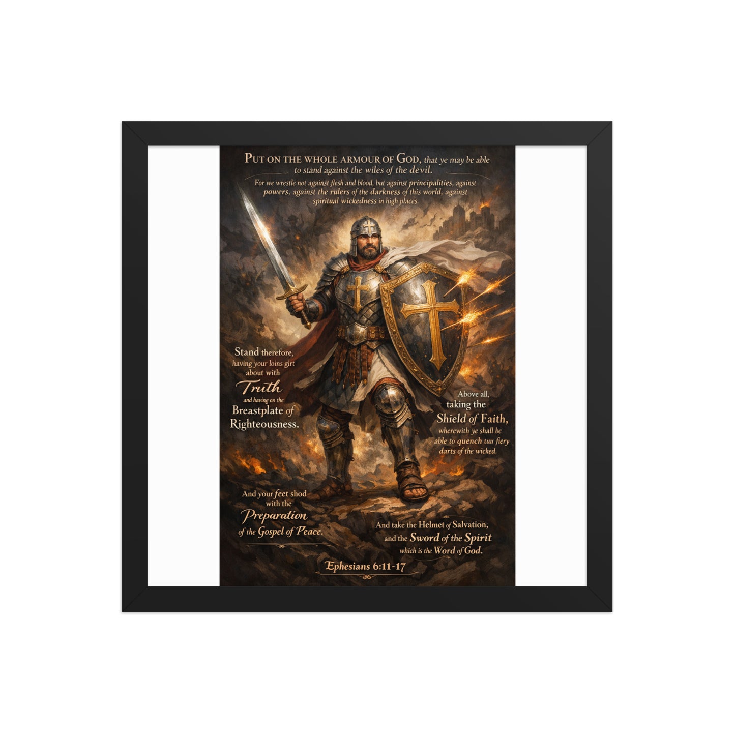 Faith to Freedom Christian Military T-Shirt | Faith-Based Apparel