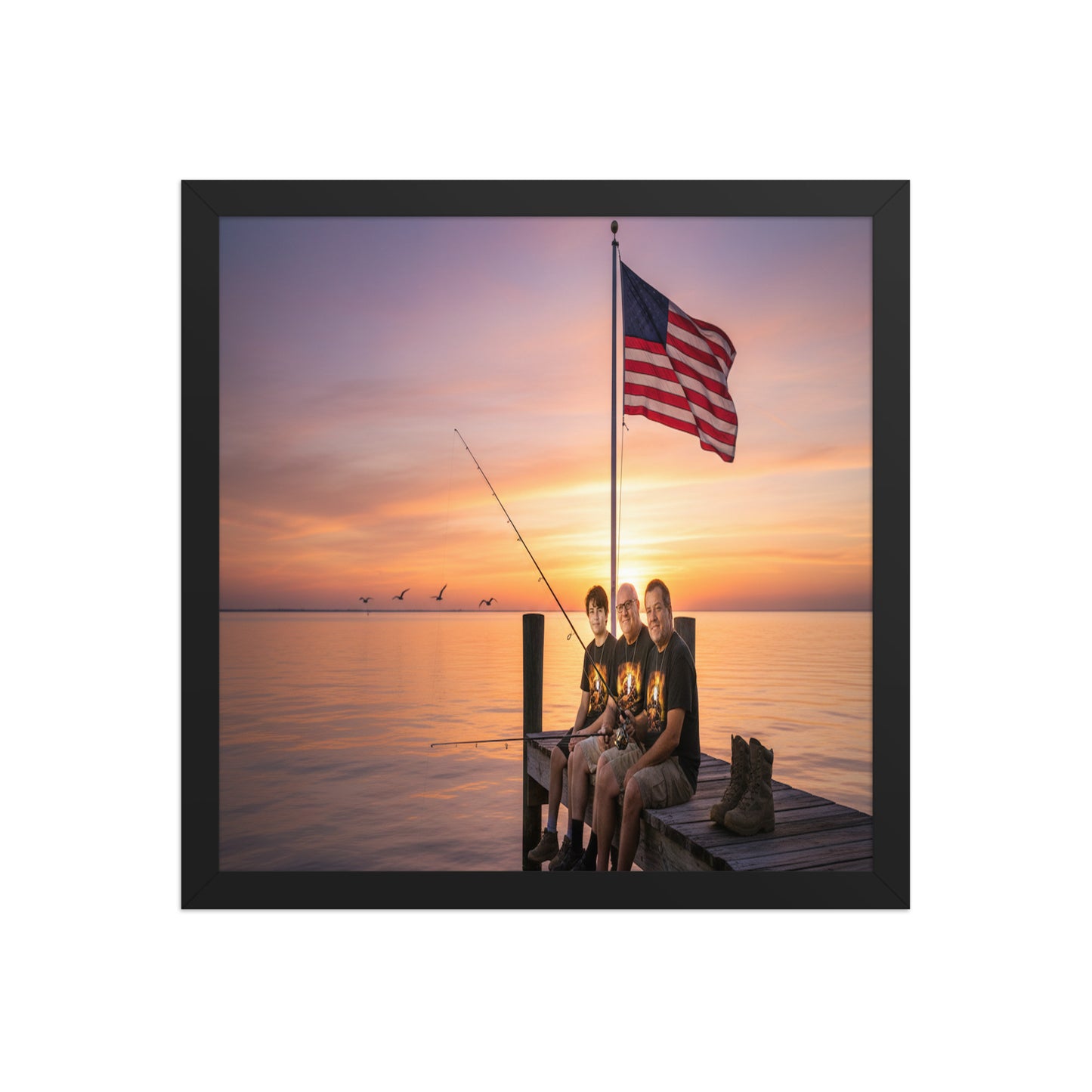 Faith to Freedom Christian Military T-Shirt | Faith-Based Apparel