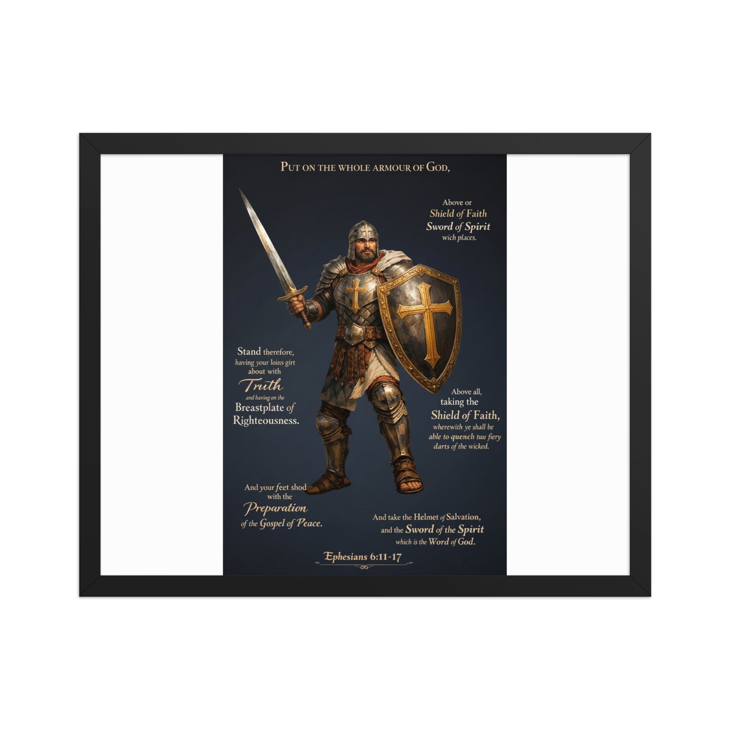 Faith to Freedom Christian Military T-Shirt | Faith-Based Apparel