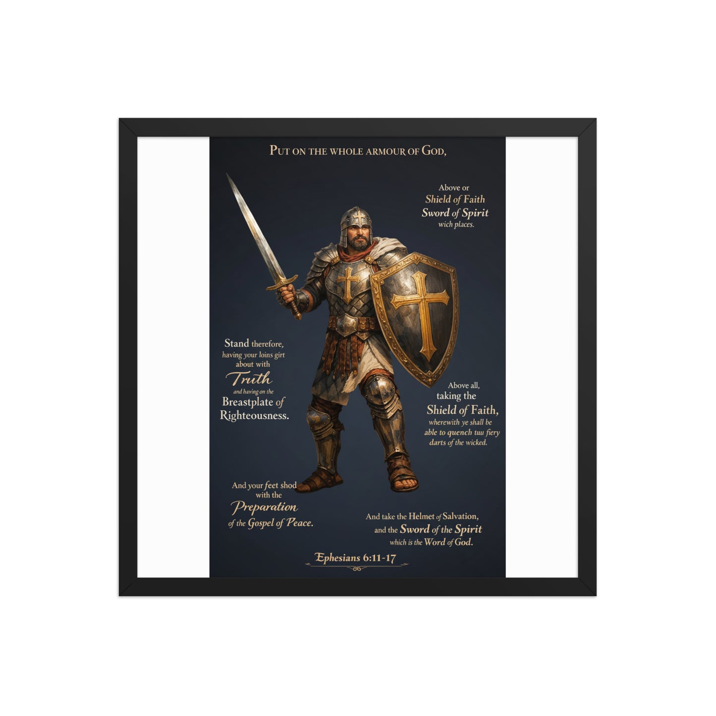 Faith to Freedom Christian Military T-Shirt | Faith-Based Apparel