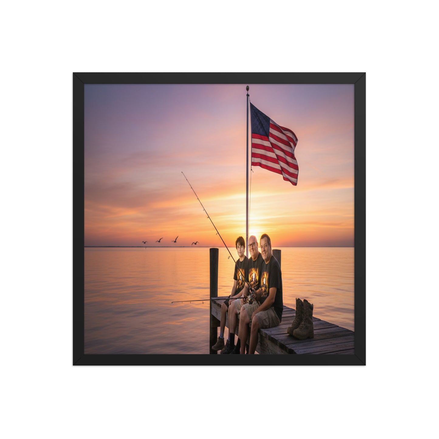 Faith to Freedom Christian Military T-Shirt | Faith-Based Apparel