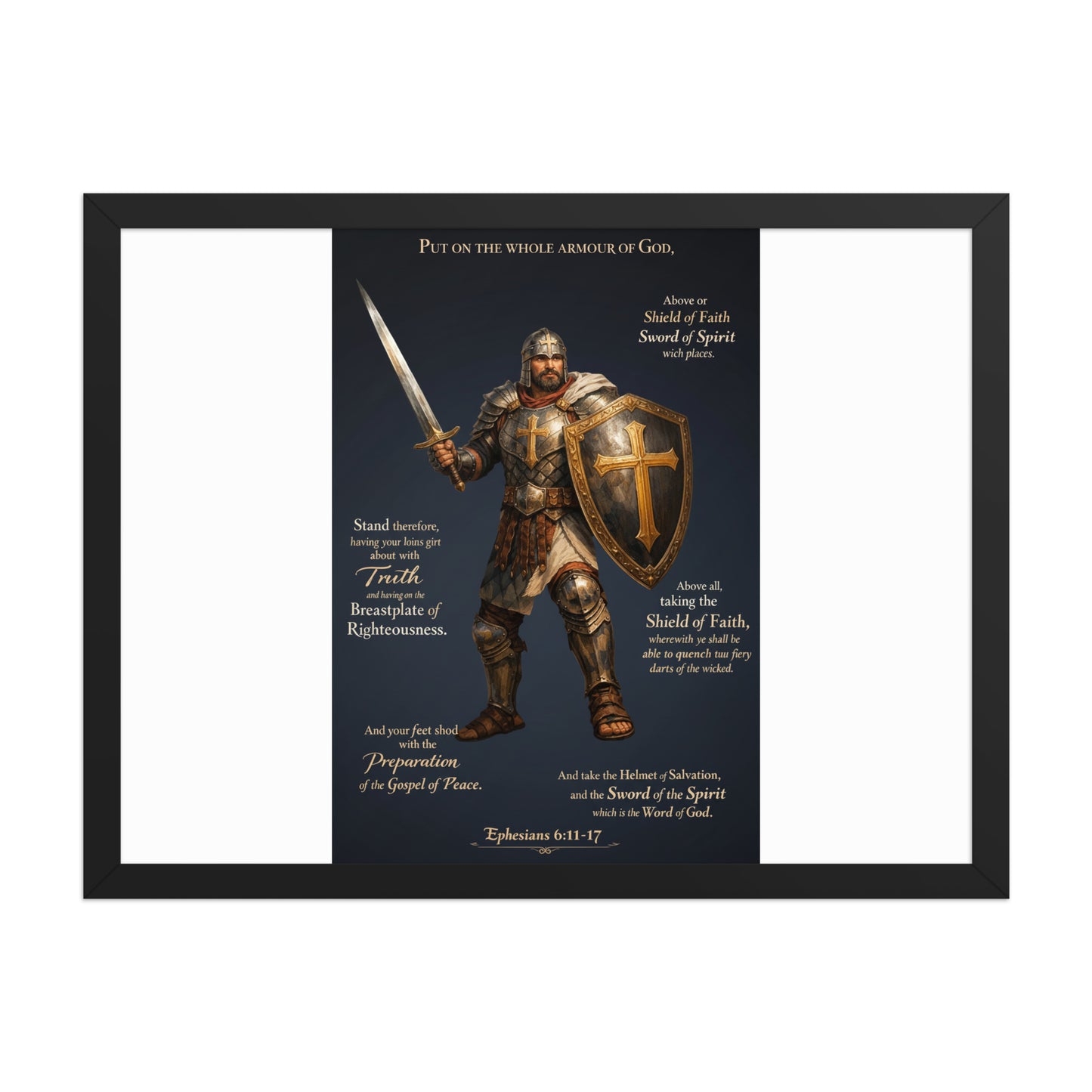 Faith to Freedom Christian Military T-Shirt | Faith-Based Apparel