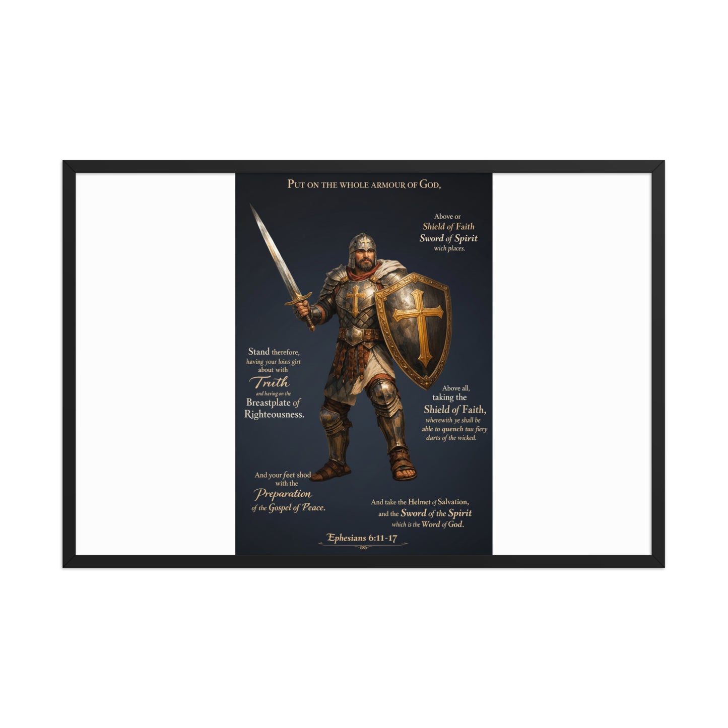 Faith to Freedom Christian Military T-Shirt | Faith-Based Apparel