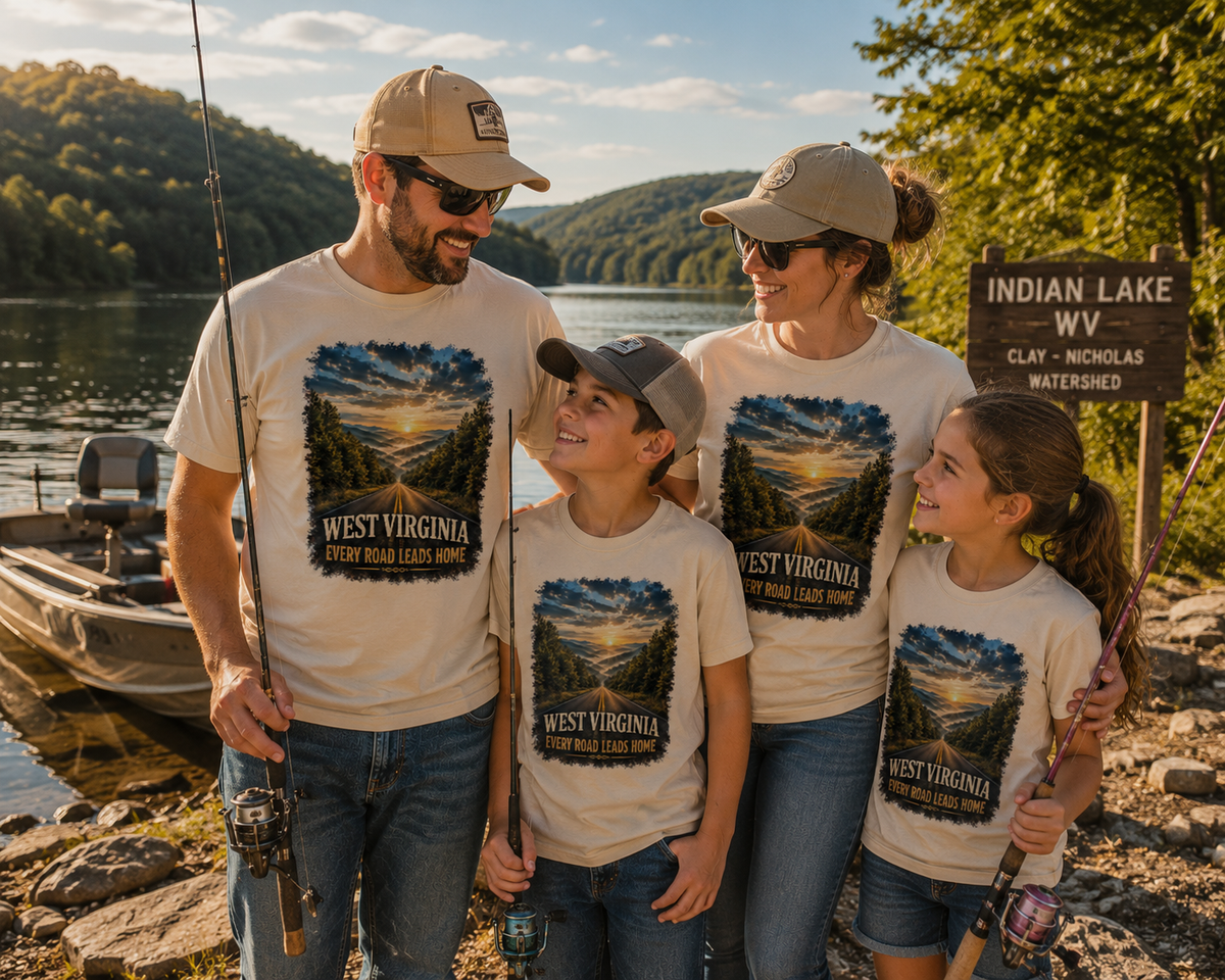 West Virginia – Every Road Leads Home Tee