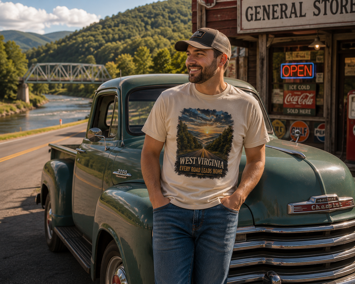 West Virginia – Every Road Leads Home Tee