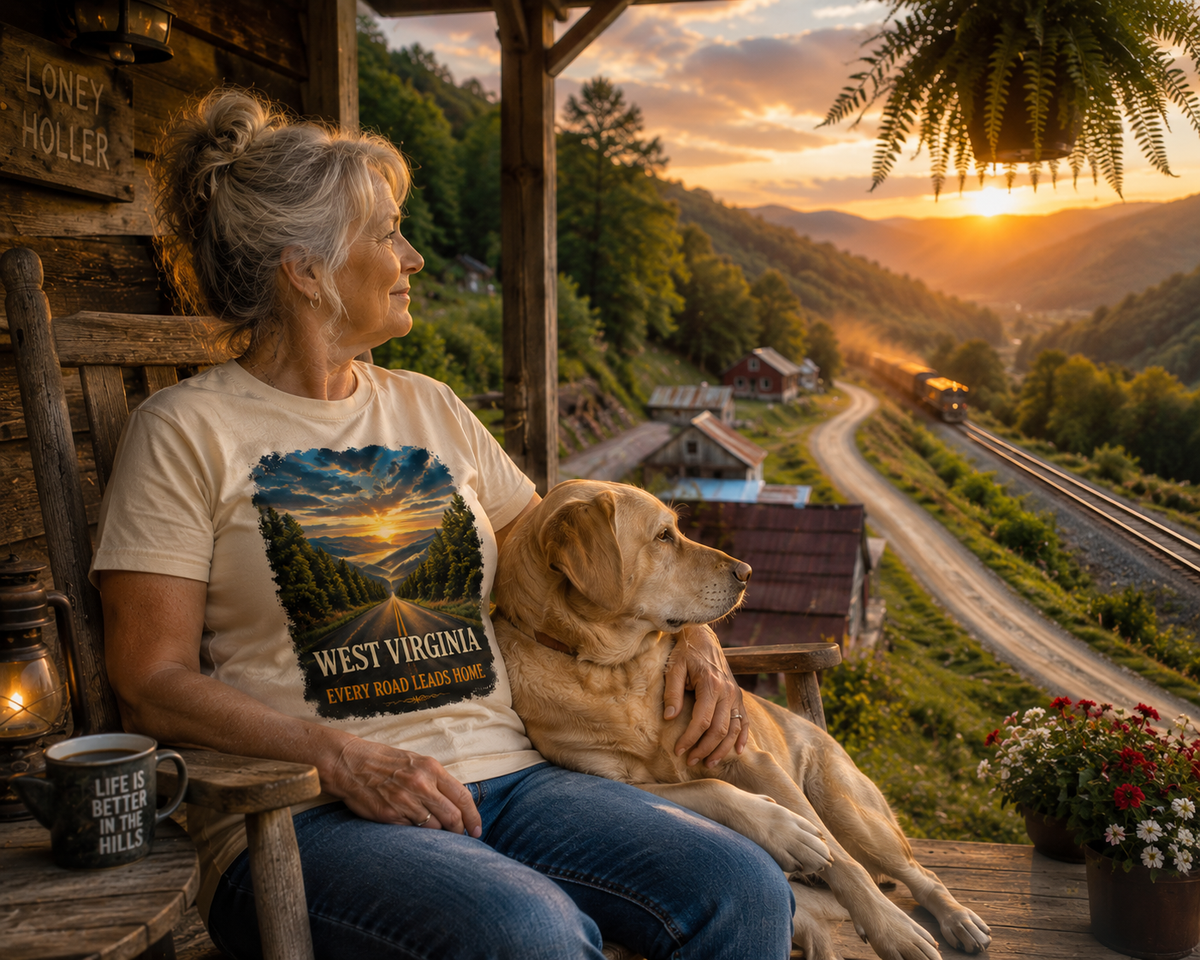 West Virginia – Every Road Leads Home Tee