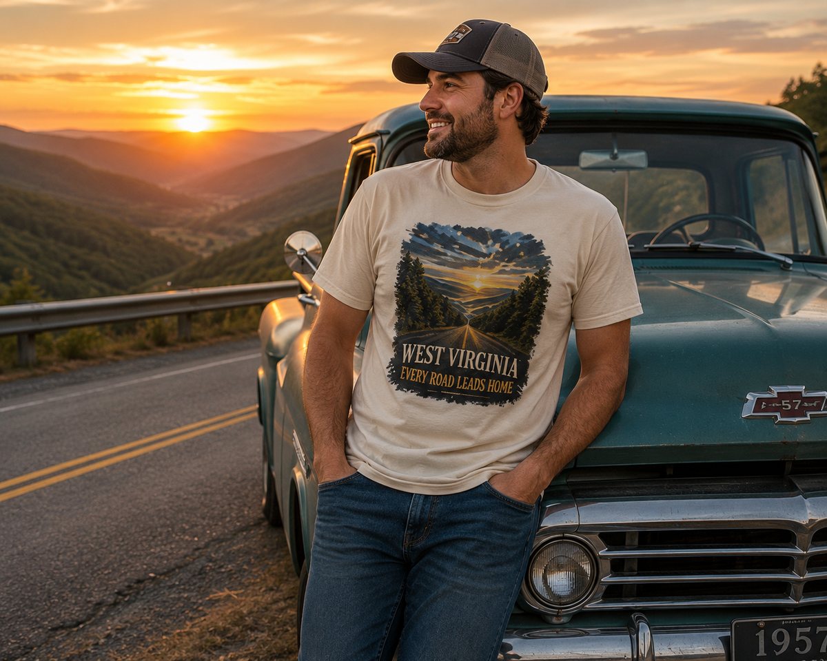 West Virginia – Every Road Leads Home Tee