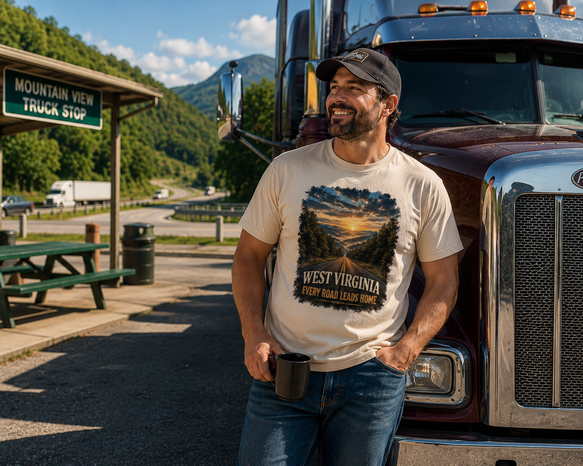 West Virginia – Every Road Leads Home Tee