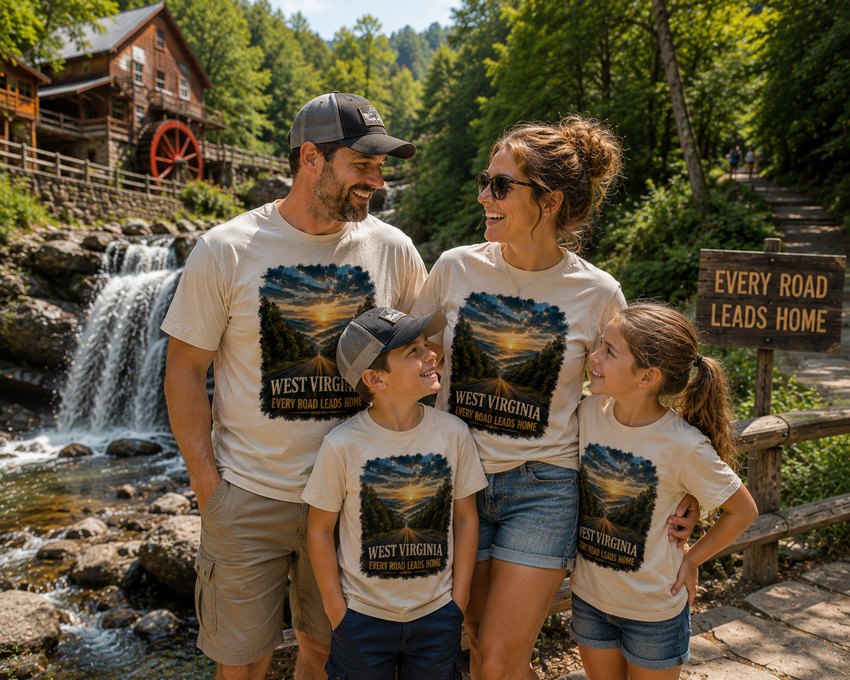 West Virginia – Every Road Leads Home Tee