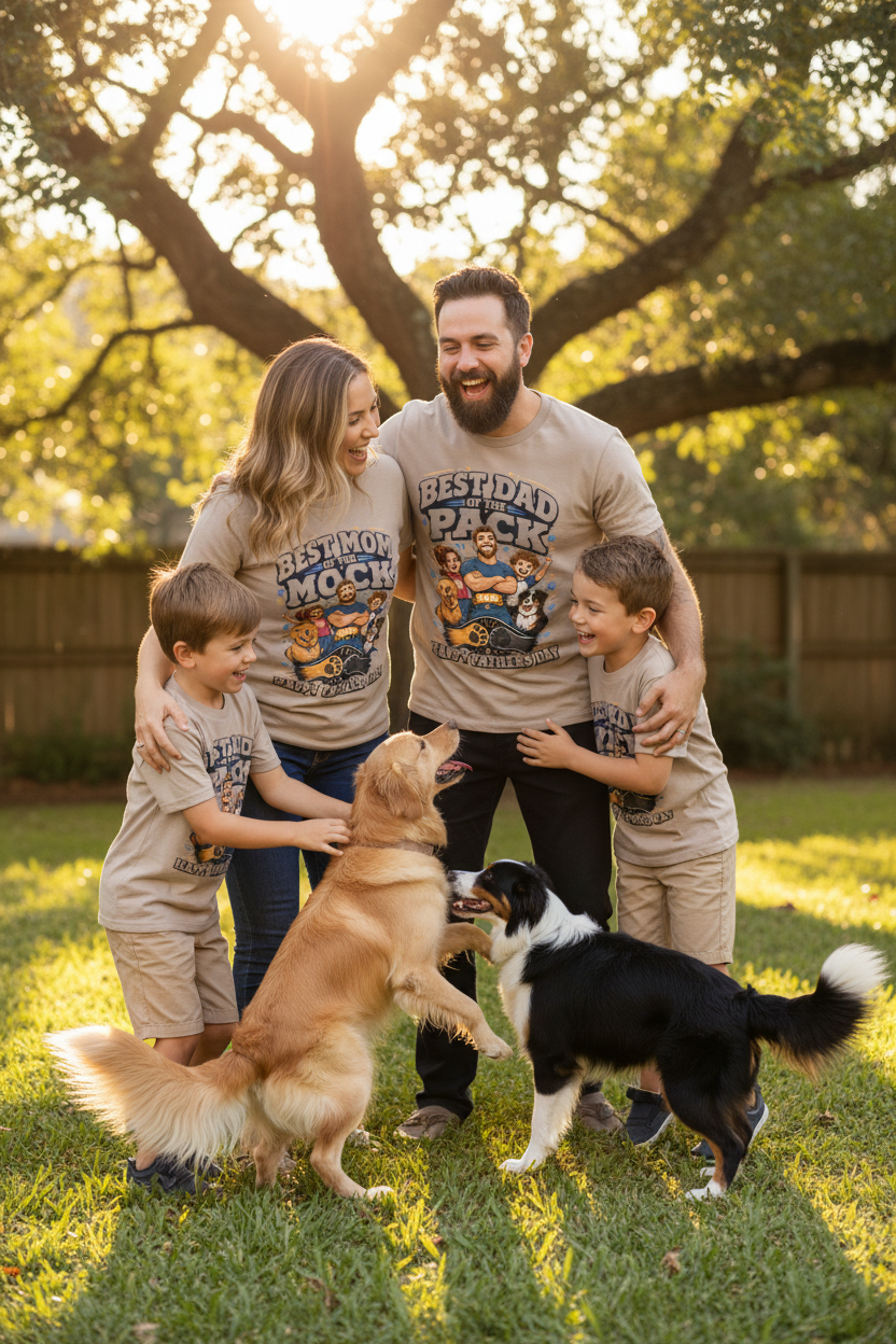 Family Lifestyle Mockup