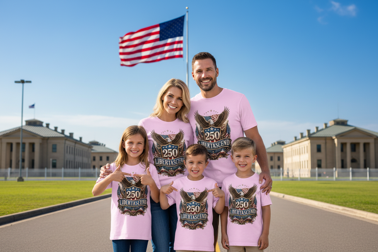 Family on Military Post