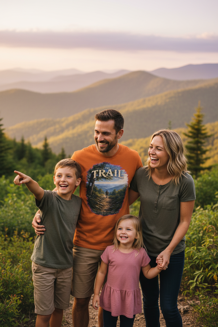Family Trail Lifestyle - Orange