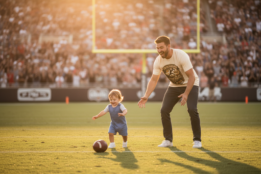 Fatherhood: Extreme Sports Since Day One T-Shirt | Because Nobody Warned You It Was a Contact Sport