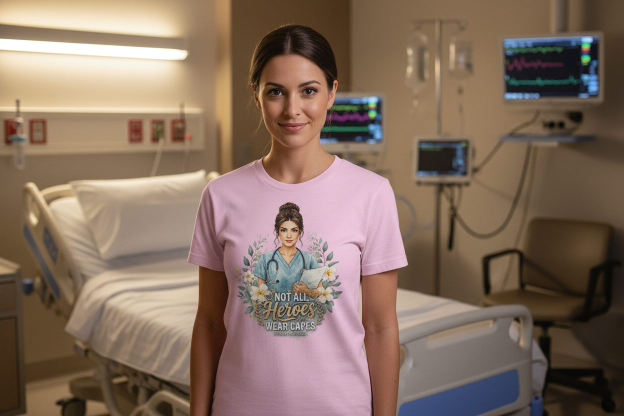 Female Nurse in Patient Room