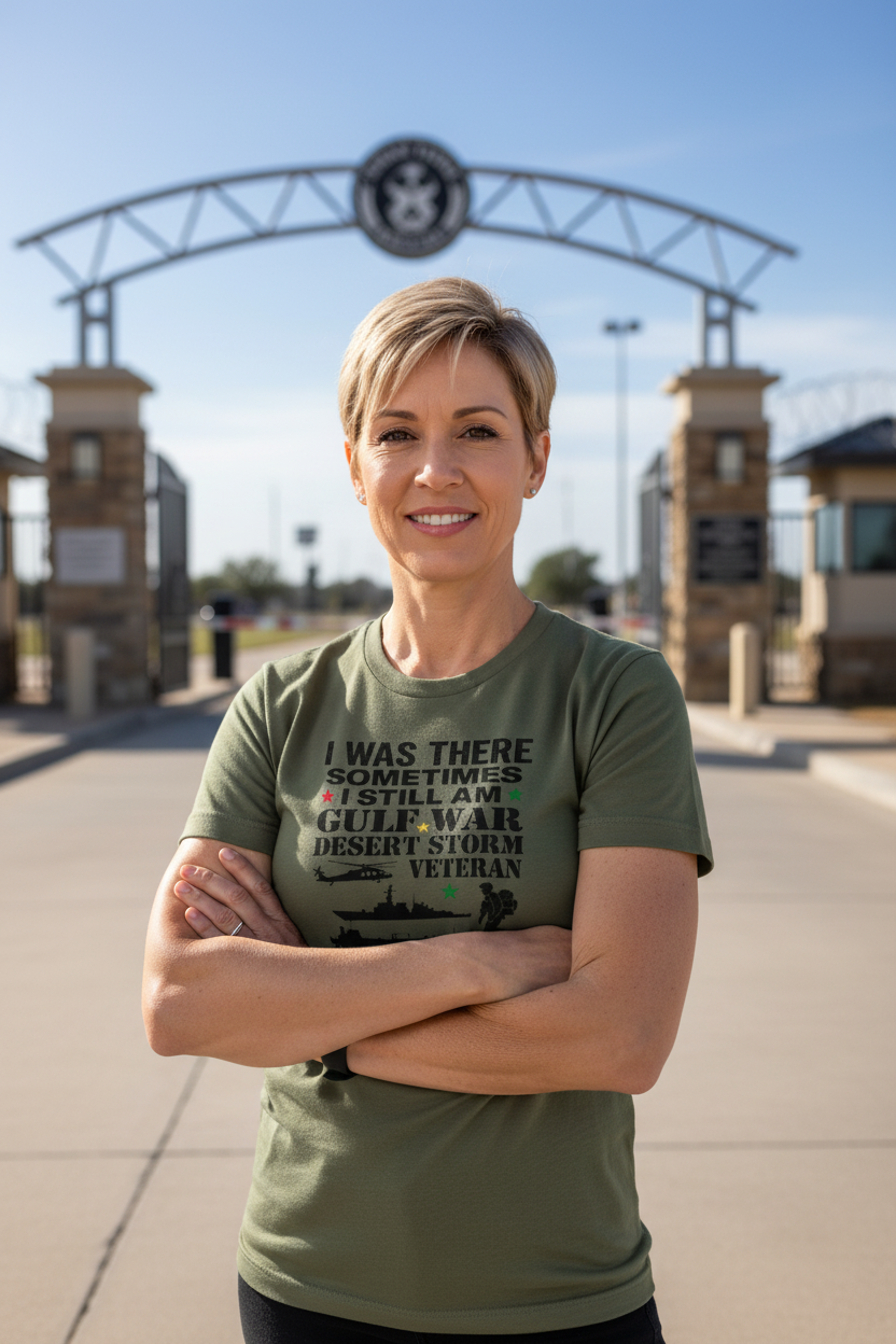 Female Veteran Military Base
