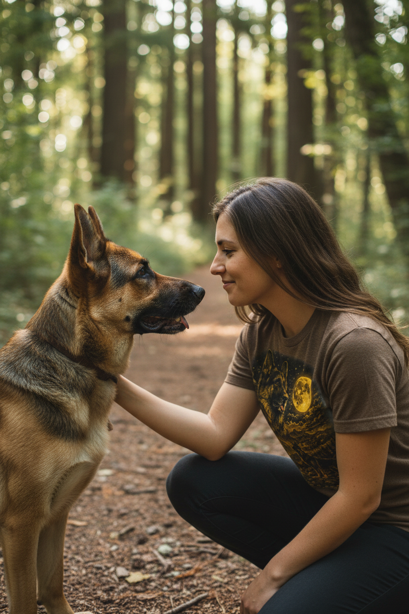 Forest Trail Face to Face