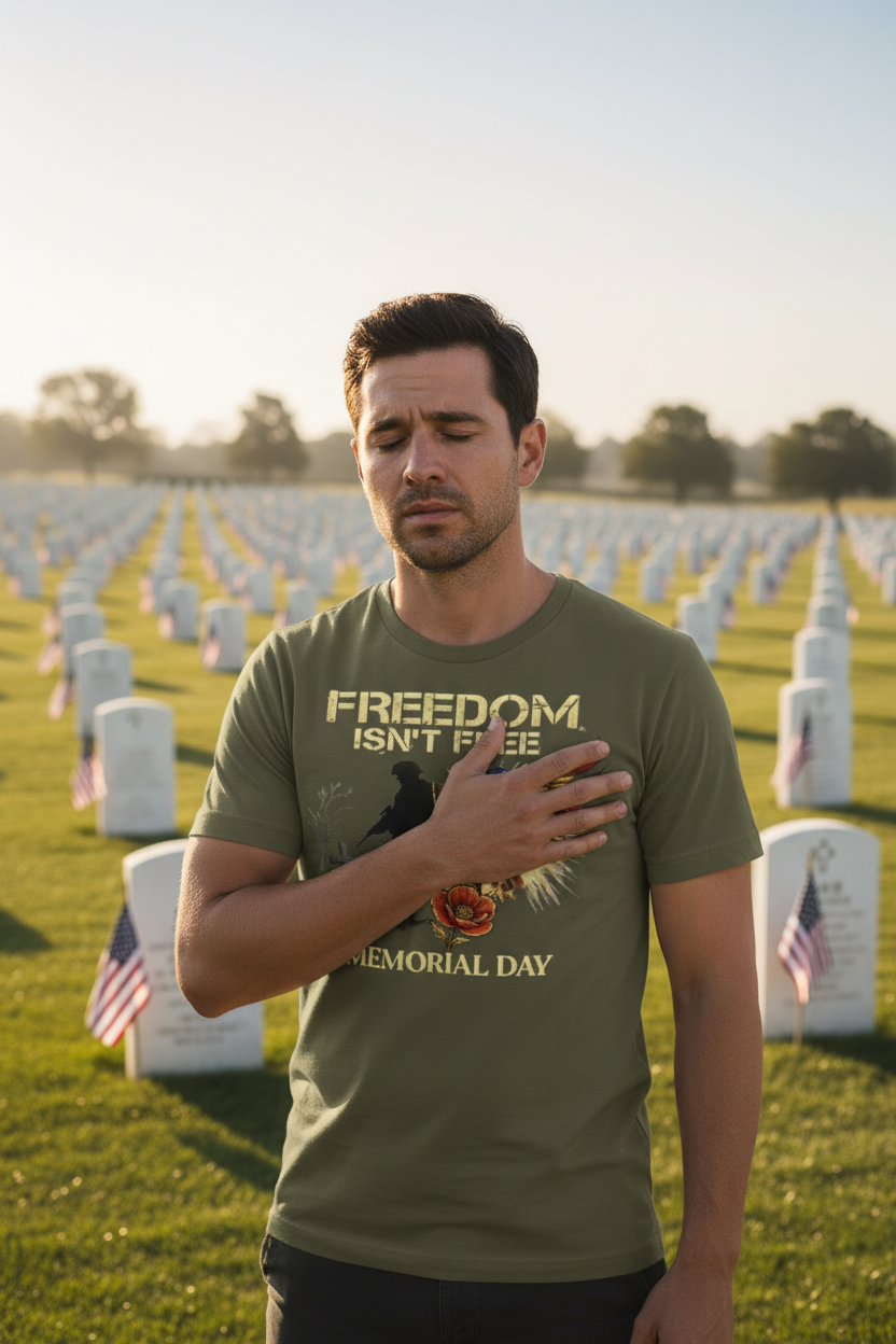 Freedom Isn't Free Memorial Day - Olive Green Cemetery