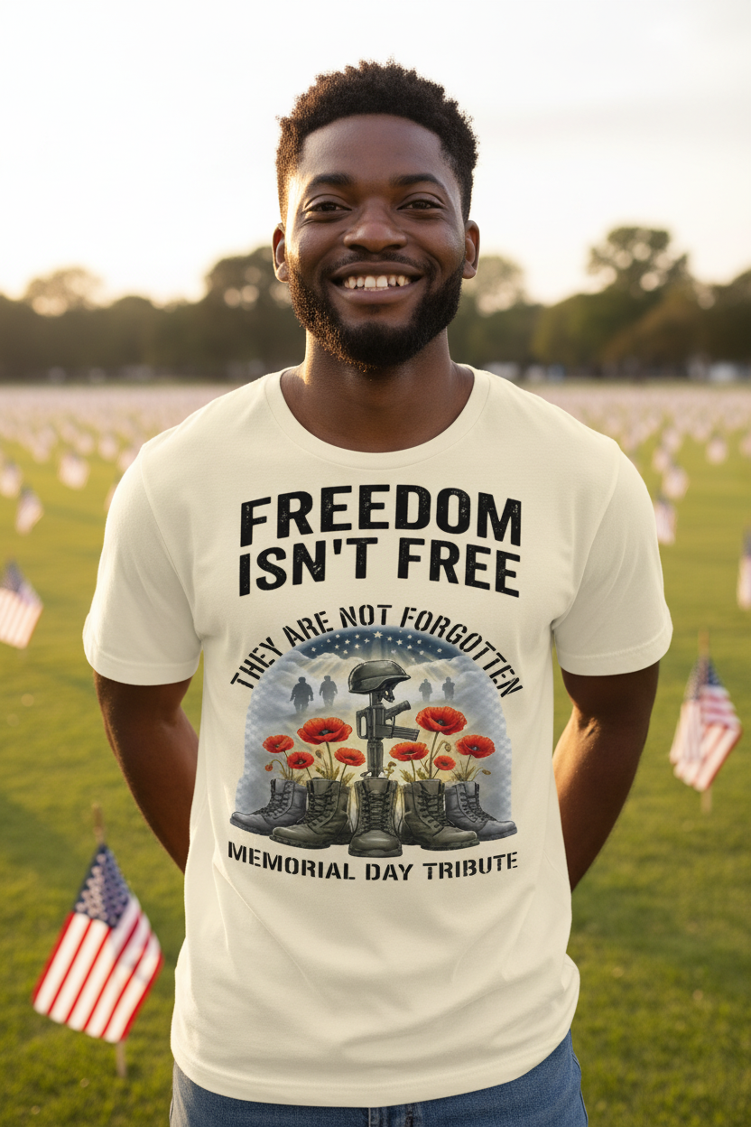 Freedom Isn't Free Memorial Day Tribute - Cream Tee Ceremony