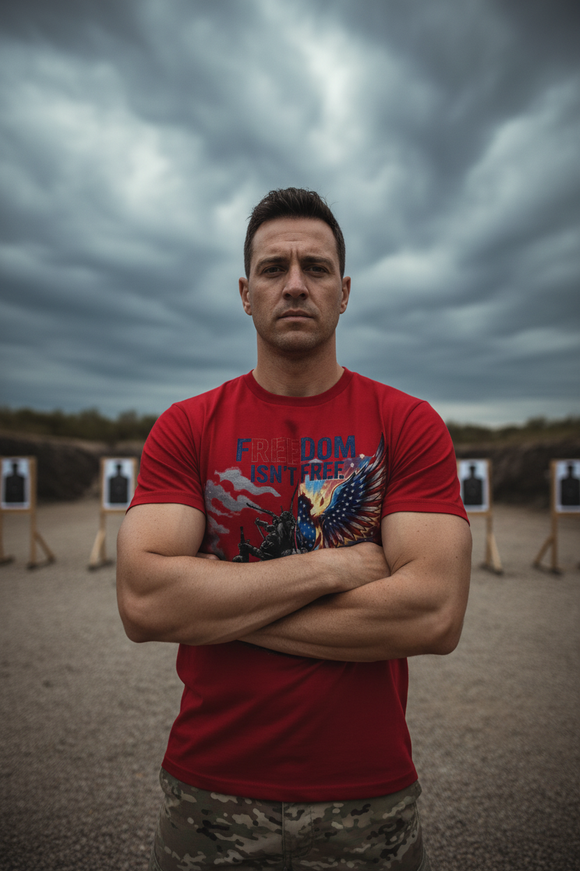 Freedom Isn't Free - Red Tee Firing Range