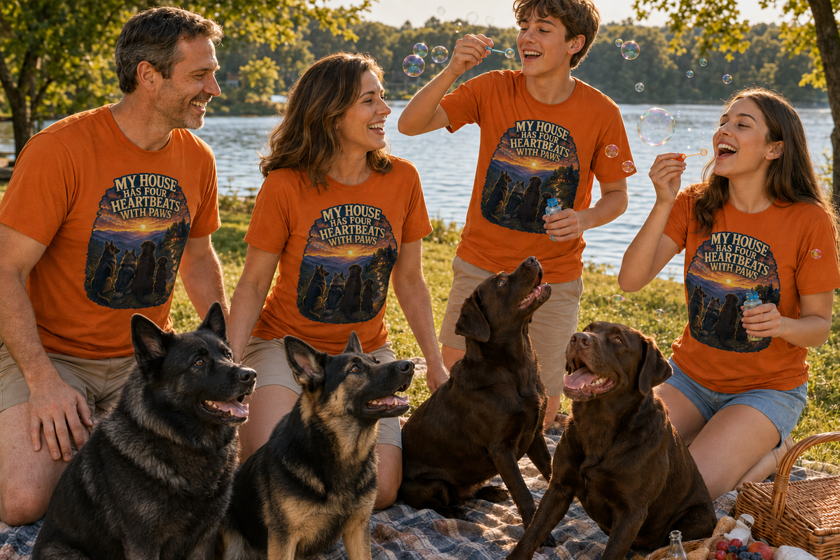 Loyal to the Pack – Dog Lover Tee