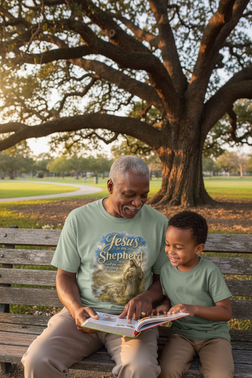 Grandfather Grandson