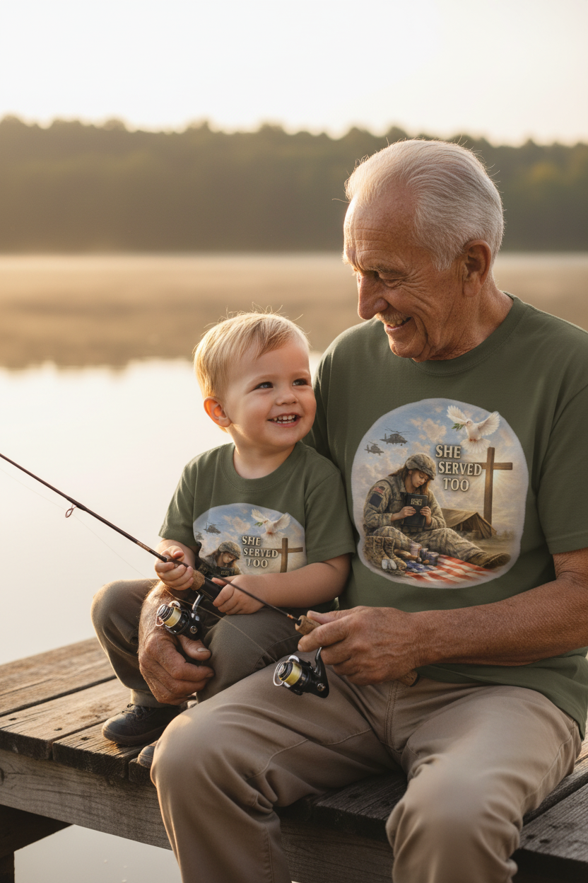 Grandpa Fishing