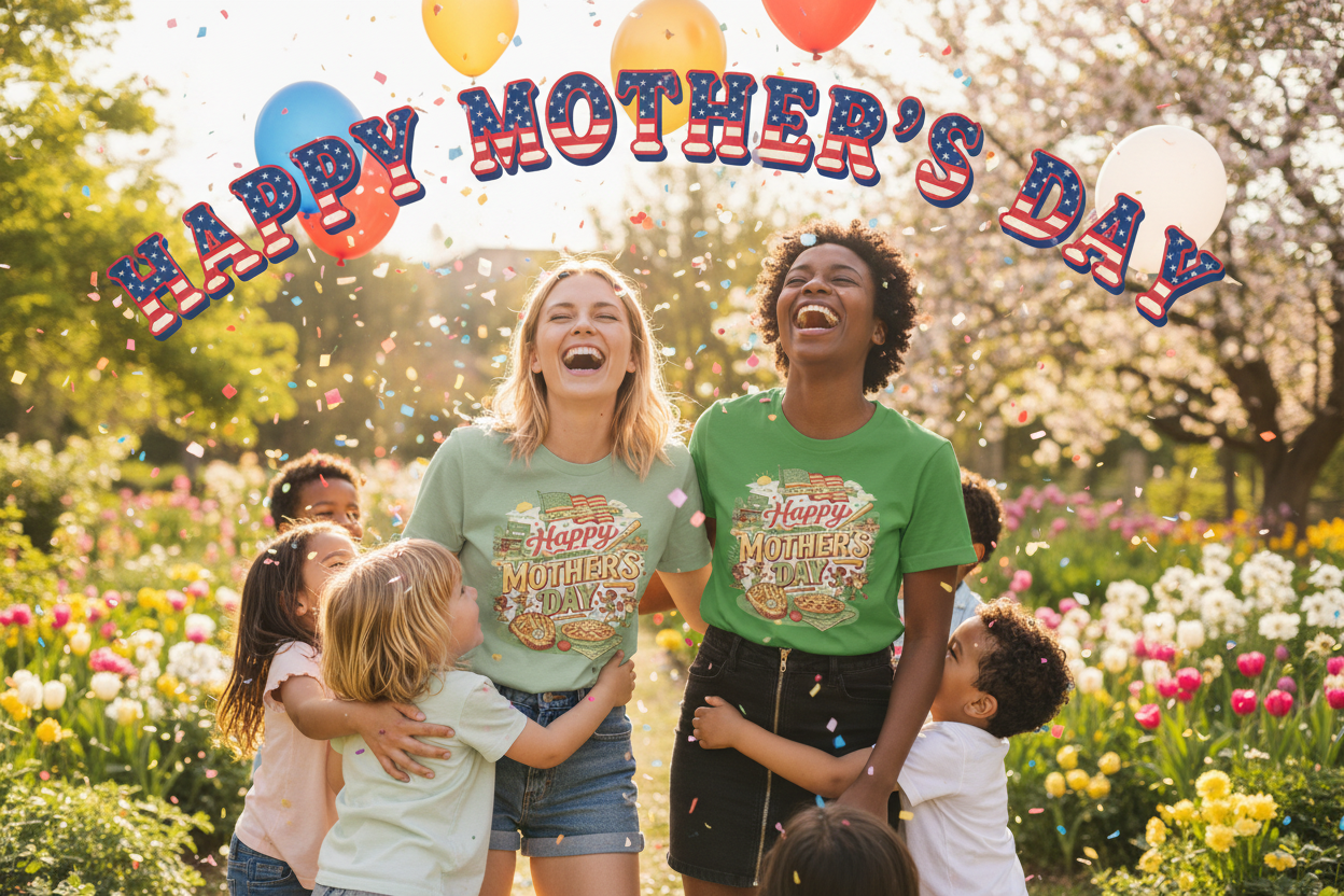 Happy Mother's Day Dynamic Group Mockup