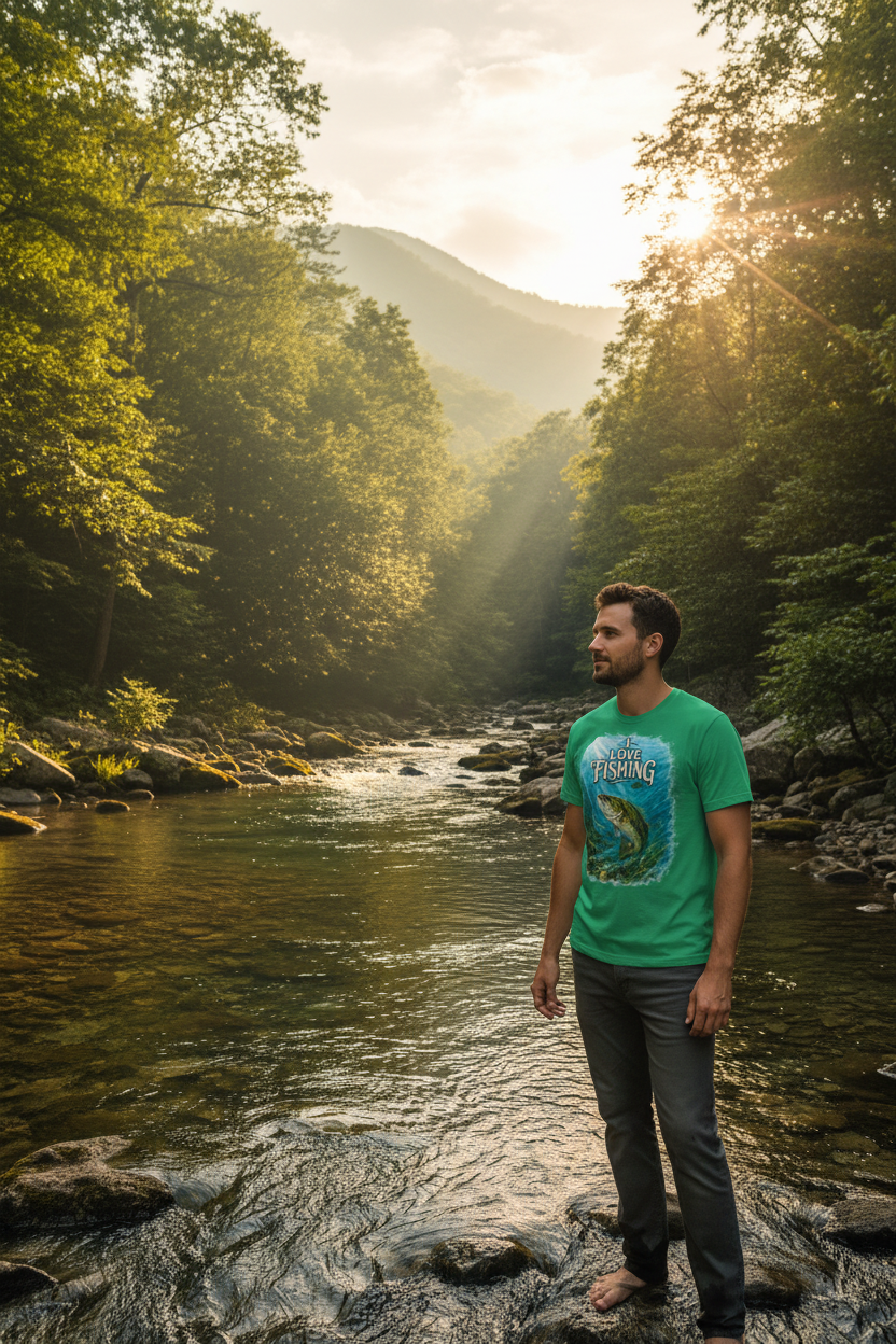 I Love Fishing - Green Mountain Creek Lifestyle