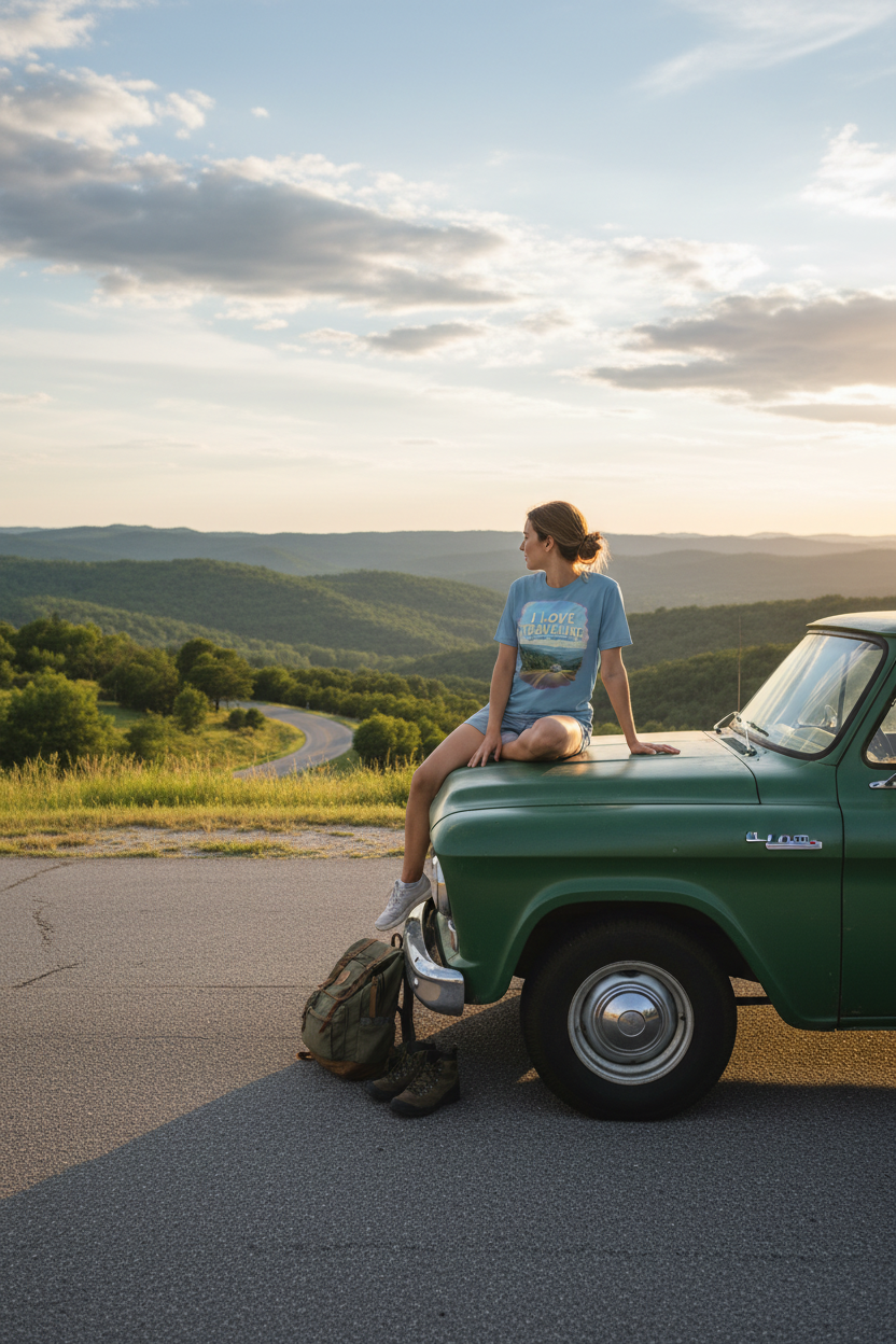I Love Traveling Lifestyle Mockup 2