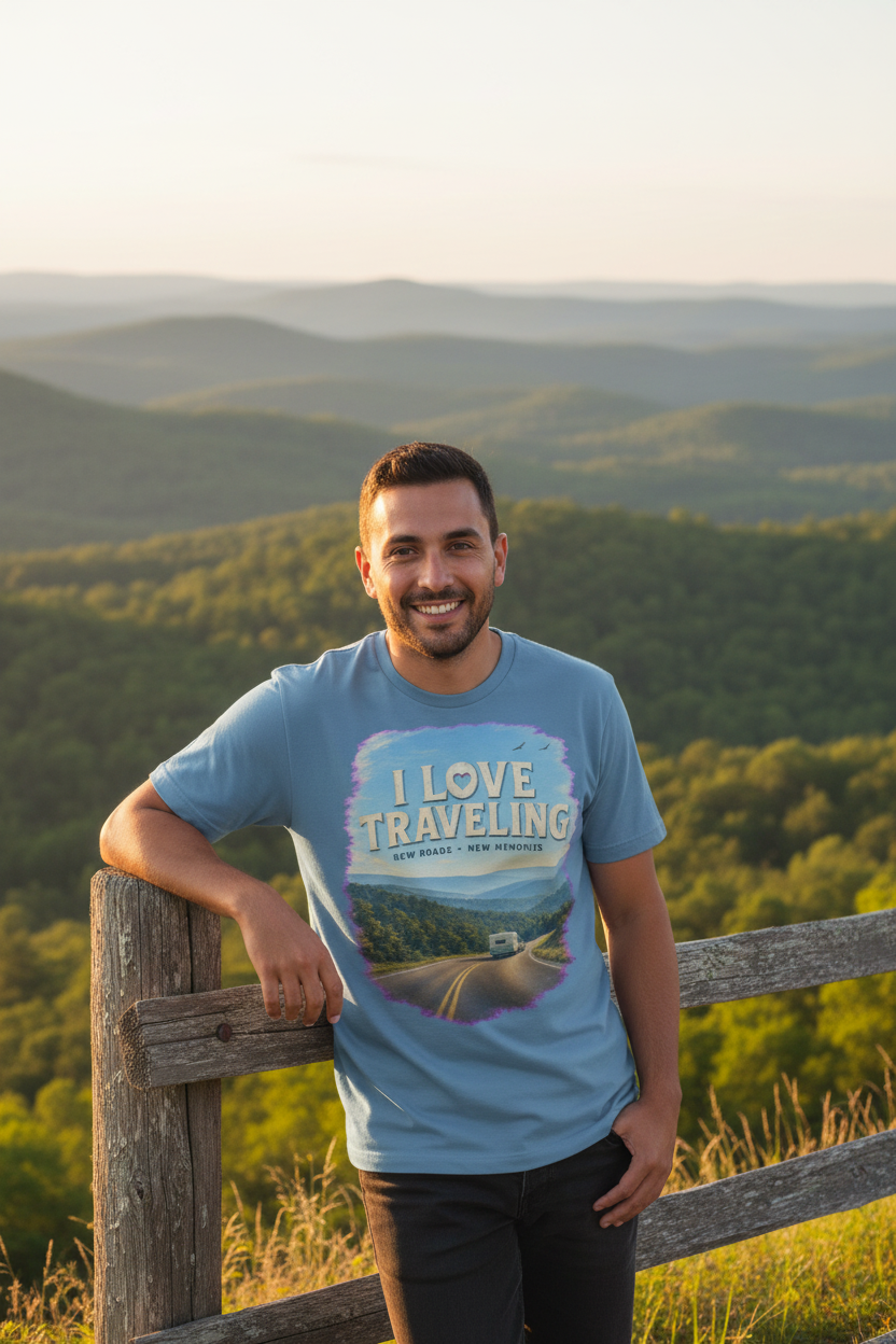 I Love Traveling Lifestyle Mockup 4