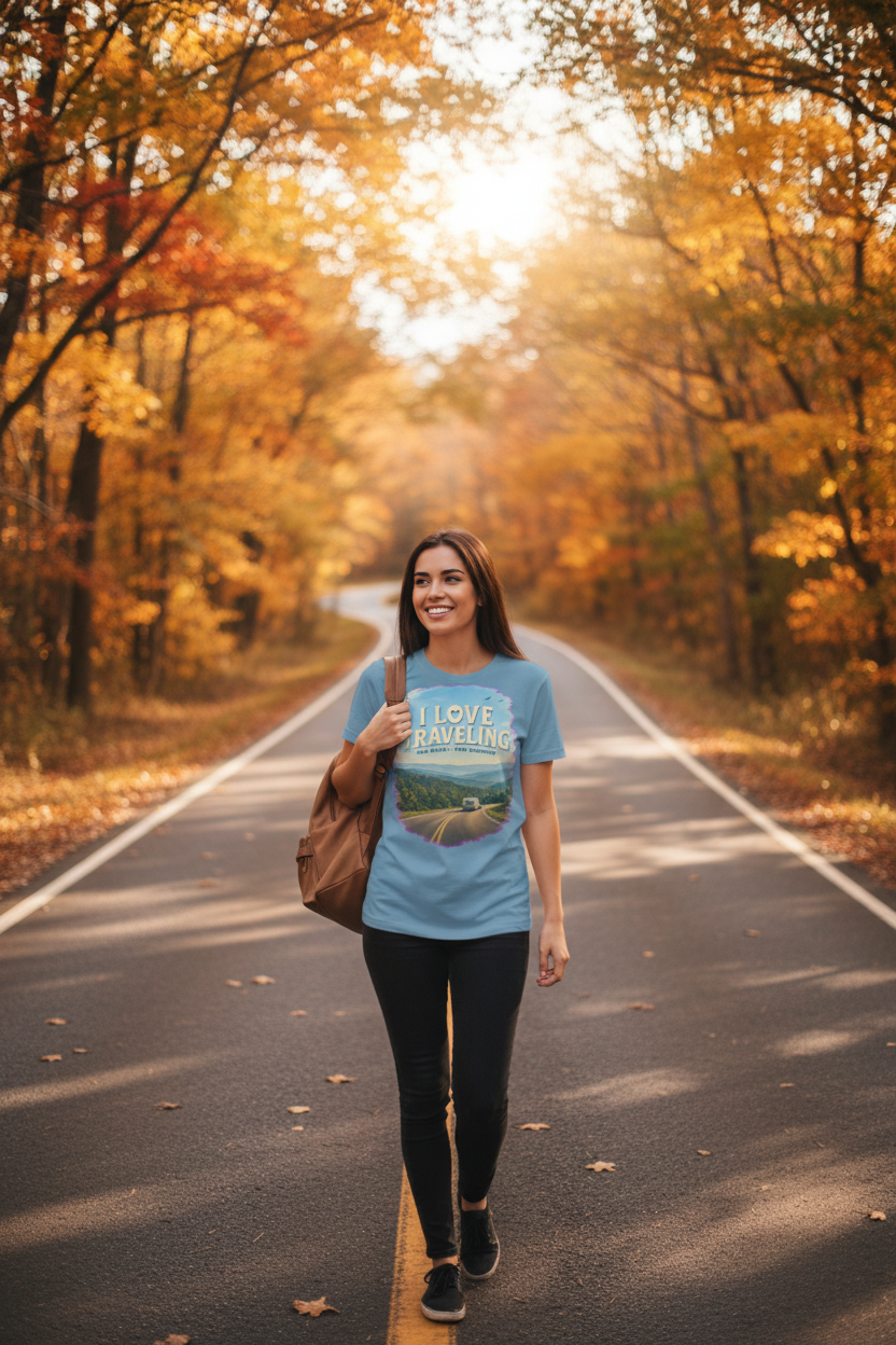 I Love Traveling Lifestyle Mockup 5