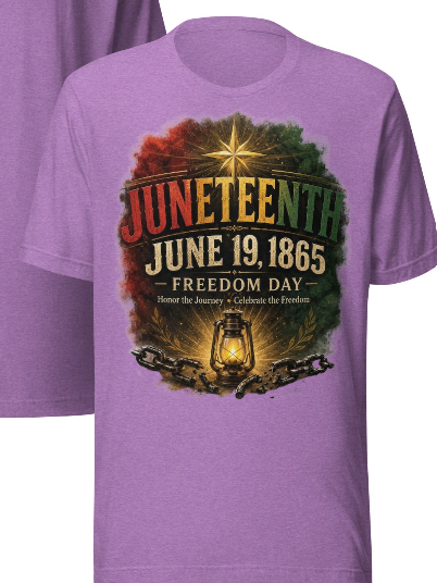 Juneteenth June 19, 1865 – Freedom Day Unisex T-Shirt | Honor the Journey, Celebrate the Freedom