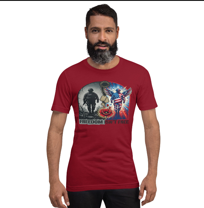 Freedom Isn't Free — Fallen Soldier Memorial T-Shirt