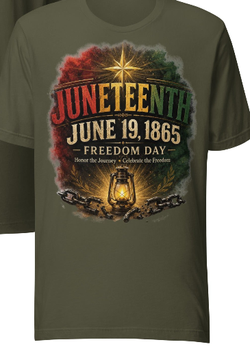 Juneteenth June 19, 1865 – Freedom Day Unisex T-Shirt | Honor the Journey, Celebrate the Freedom