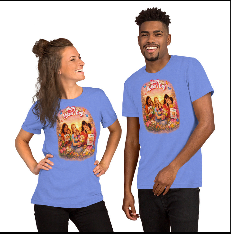 Happy Mother's Day – Mom & Kids Celebration Tee