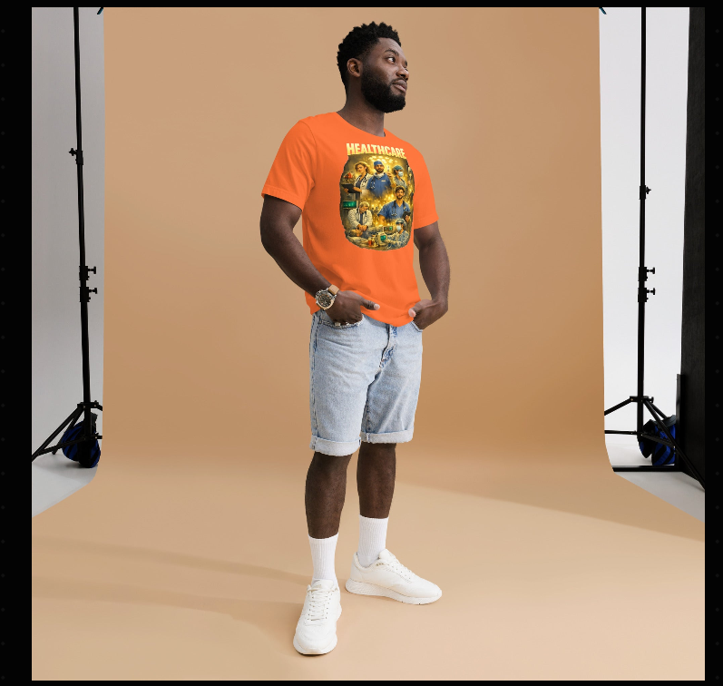 Healthcare Heroes — Pushing Forward With Love | Wheelchair Warriors & Courtyard Care Tee