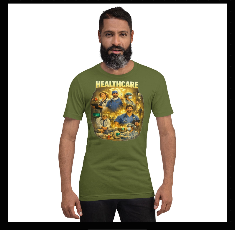 Healthcare Heroes — Pushing Forward With Love | Wheelchair Warriors & Courtyard Care Tee