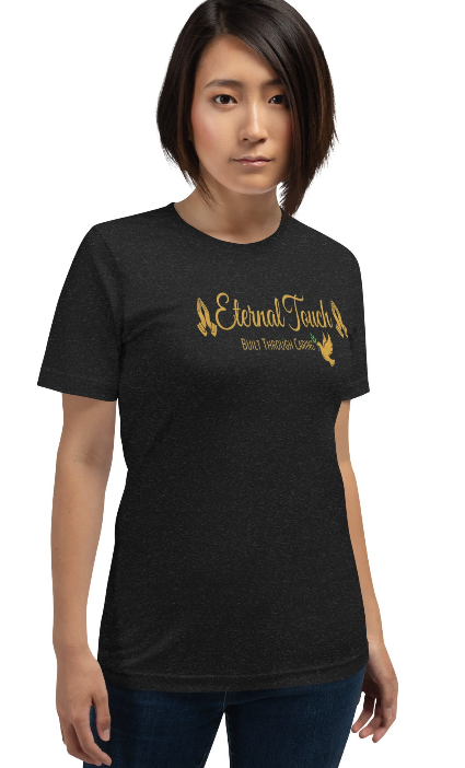 Eternal Touch — Built Through Caring | Faith-Based Healthcare Worker Tee 🙏🕊️