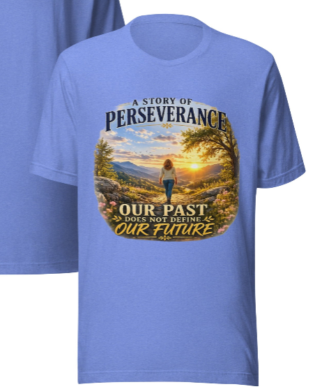 A Story of Perseverance Tee | Women's Faith Graphic T-Shirt | 5 Colors